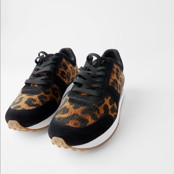 Zara Shoes - Animal Print Sneaker Summer Collection!